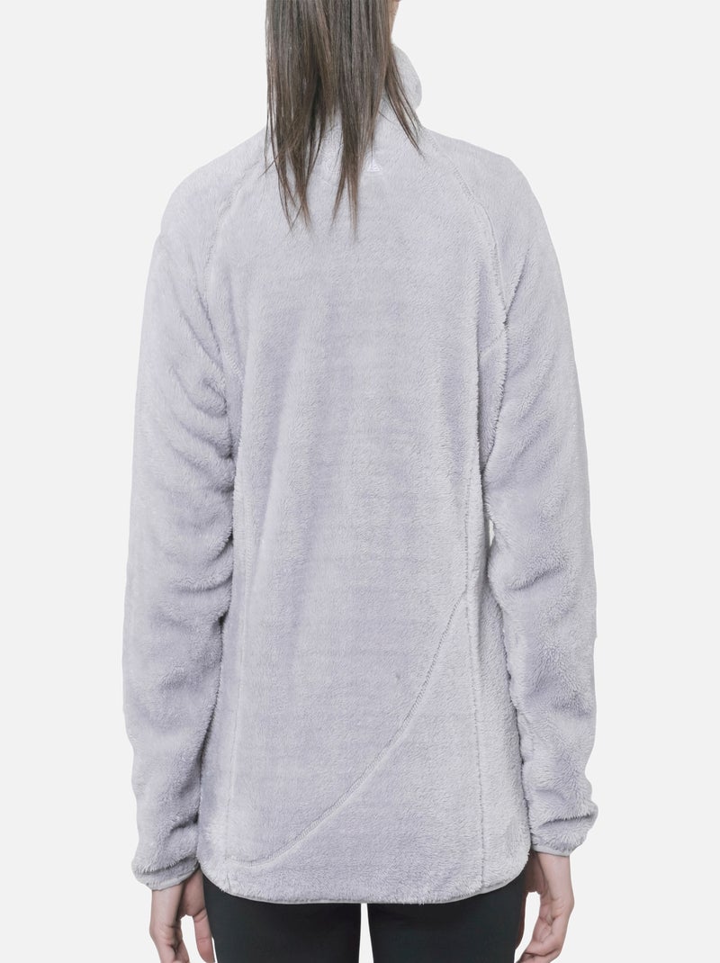 Blouson polaire   ARIANE - PEAK MOUNTAIN Gris - Kiabi