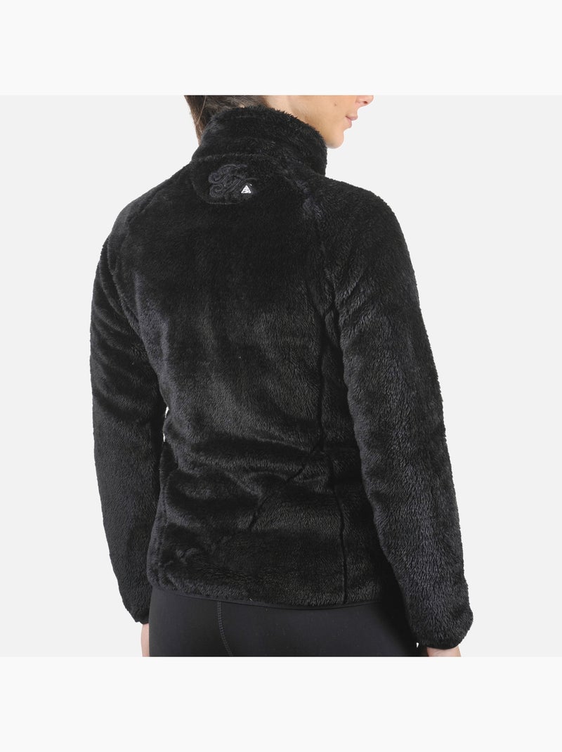 Blouson polaire   ARIANE - PEAK MOUNTAIN Noir Noir - Kiabi