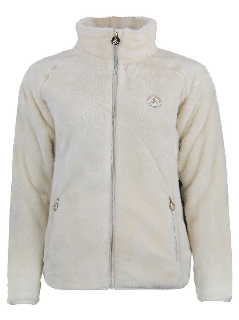 Blouson polaire ARIANO - PEAK MOUNTAIN Ecru - Kiabi