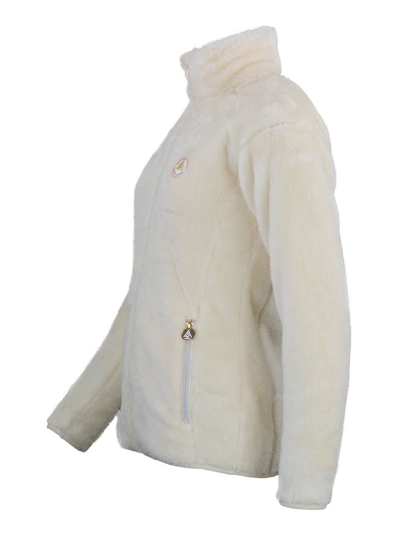 Blouson polaire ARIANO - PEAK MOUNTAIN Ecru - Kiabi