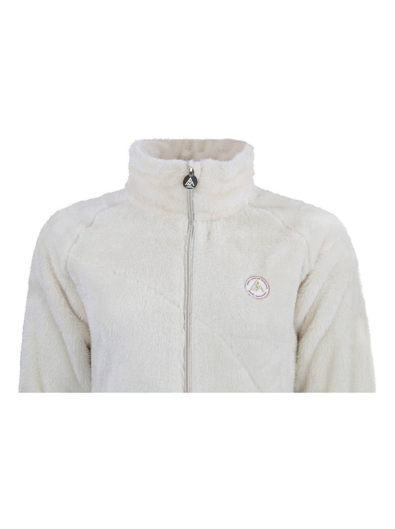 Blouson polaire ARIANO - PEAK MOUNTAIN Ecru - Kiabi