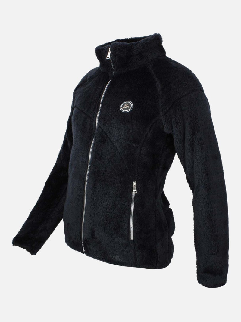 Blouson polaire   ARIANO - PEAK MOUNTAIN Noir Noir - Kiabi