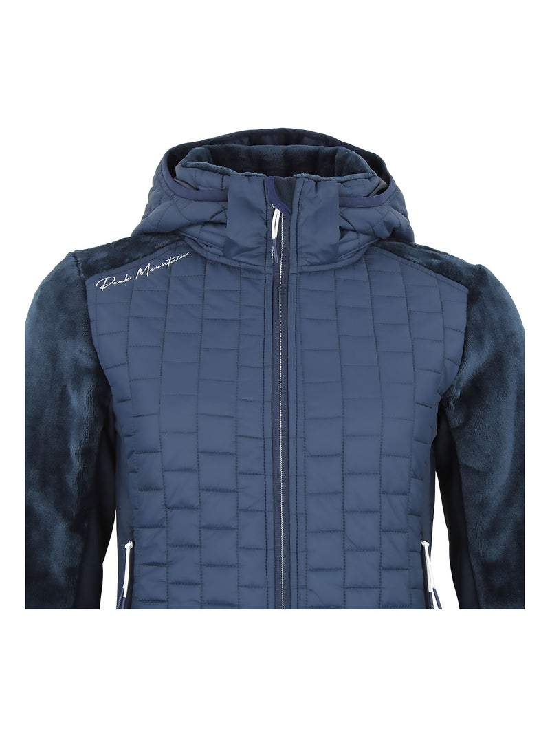 Blouson polaire ARLOW - PEAK MOUNTAIN Bleu marine - Kiabi