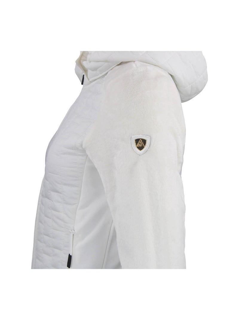 Blouson polaire ARLOW - PEAK MOUNTAIN Ecru - Kiabi