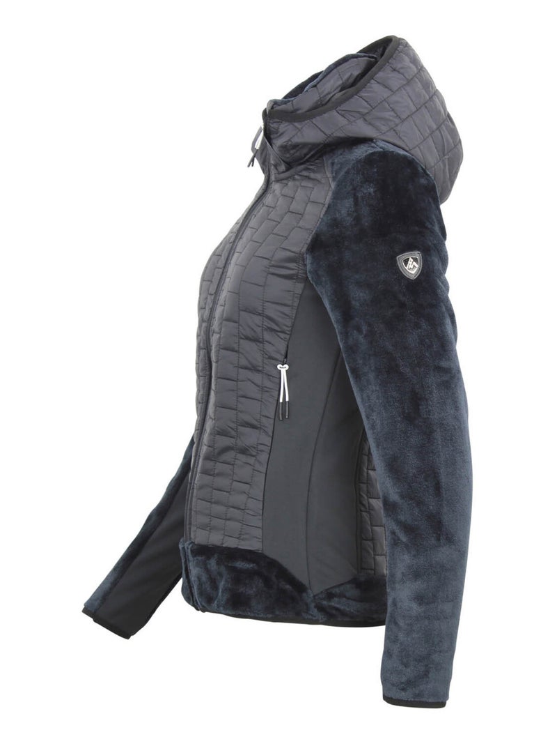 Blouson polaire ARLOW - PEAK MOUNTAIN Noir Noir - Kiabi