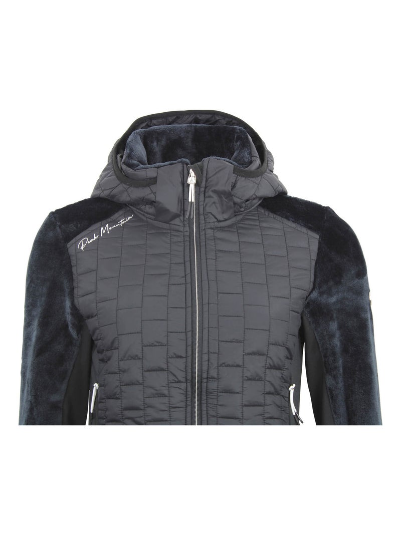 Blouson polaire ARLOW - PEAK MOUNTAIN Noir Noir - Kiabi