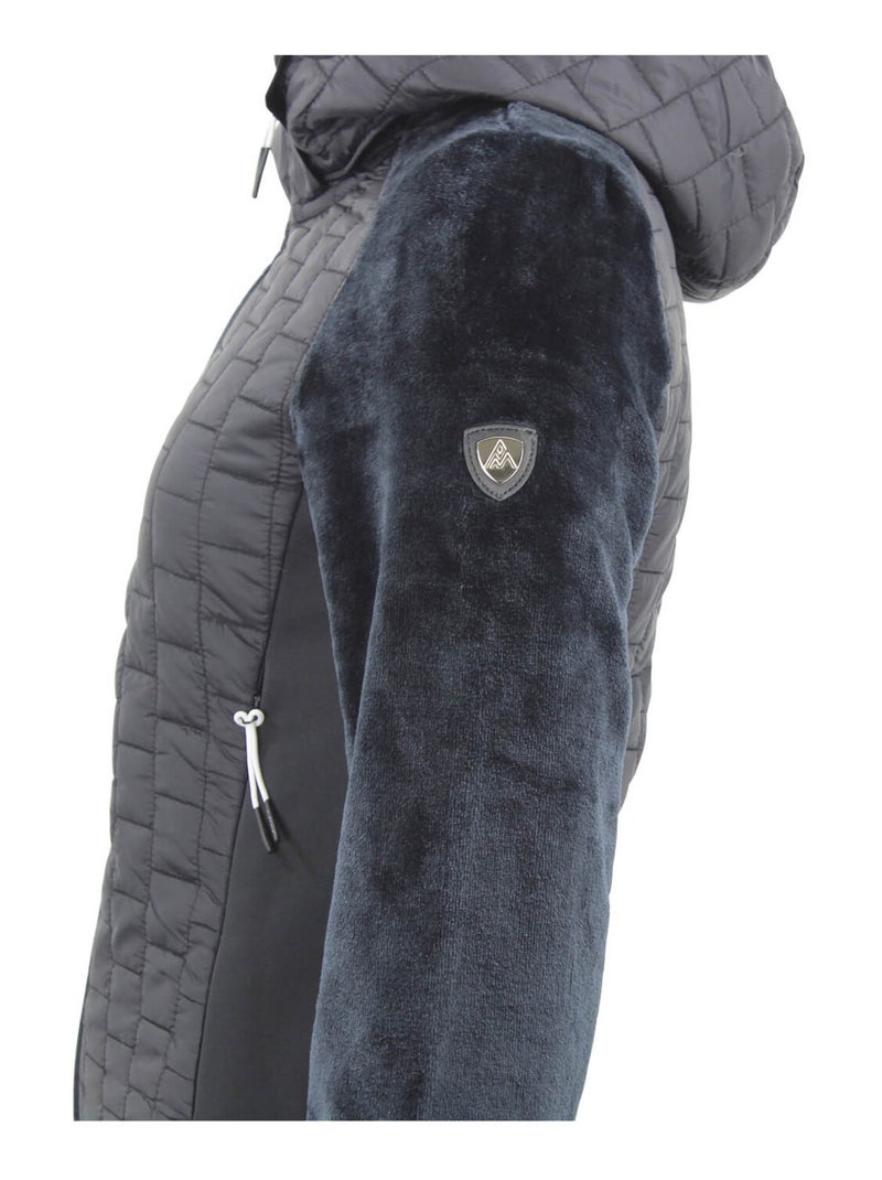 Blouson polaire ARLOW - PEAK MOUNTAIN Noir Noir - Kiabi