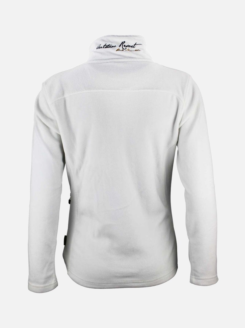 Blouson polaire   ASAK - PEAK MOUNTAIN Blanc - Kiabi