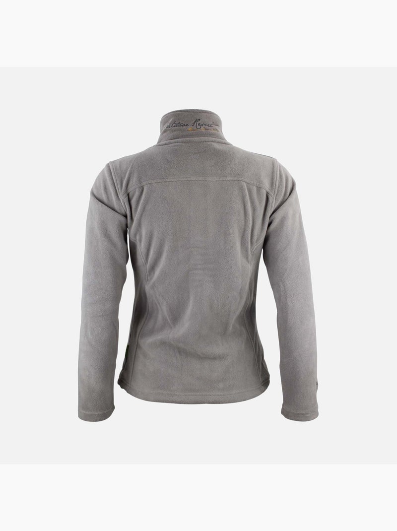 Blouson polaire   ASAK - PEAK MOUNTAIN Gris taupe - Kiabi