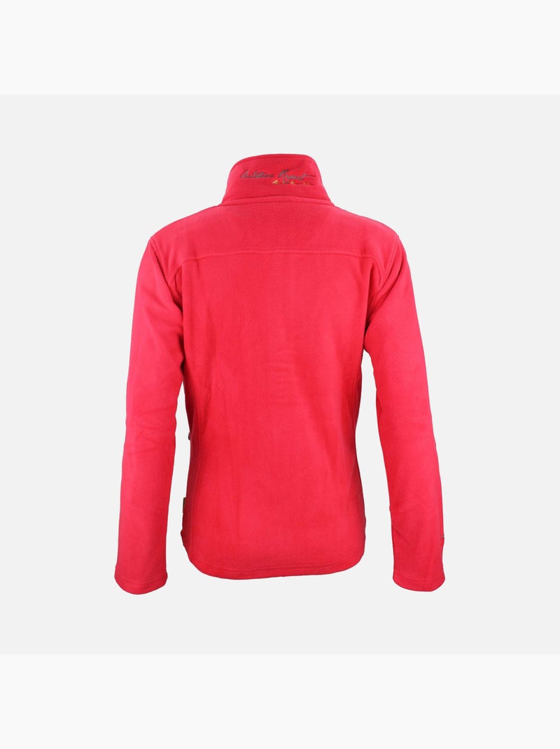 Blouson polaire   ASAK - PEAK MOUNTAIN Rouge - Kiabi