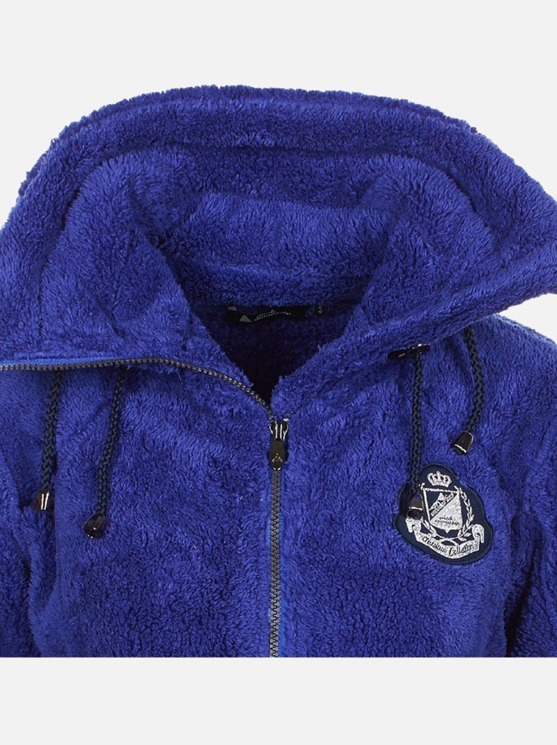 Blouson polaire   ASANA - PEAK MOUNTAIN Bleu - Kiabi