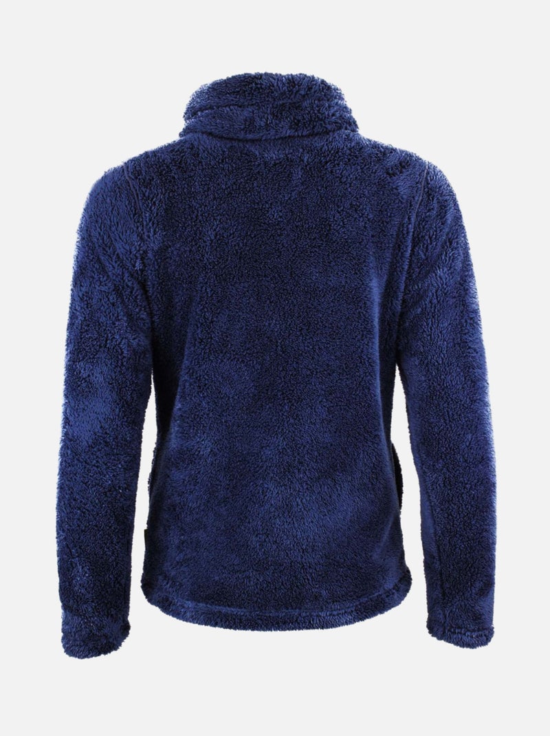 Blouson polaire   ASANA - PEAK MOUNTAIN Bleu marine - Kiabi