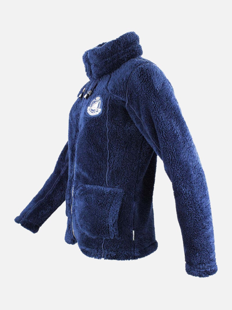 Blouson polaire   ASANA - PEAK MOUNTAIN Bleu marine - Kiabi