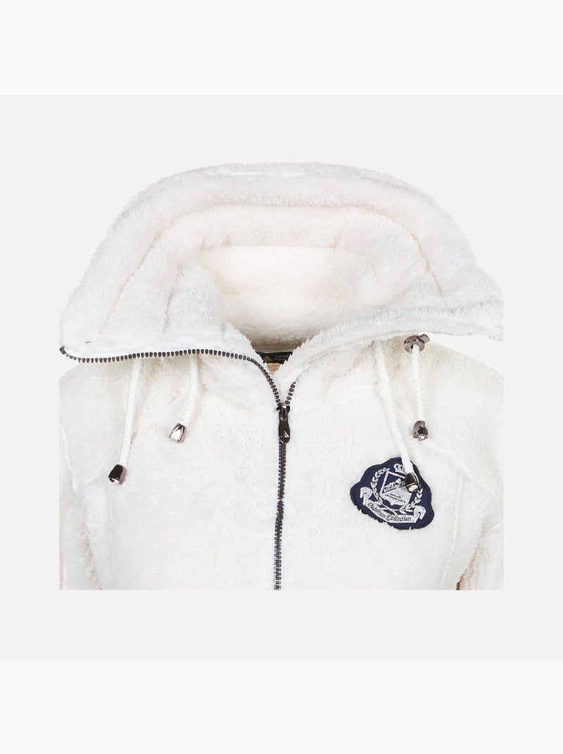 Blouson polaire   ASANA - PEAK MOUNTAIN Ecru - Kiabi