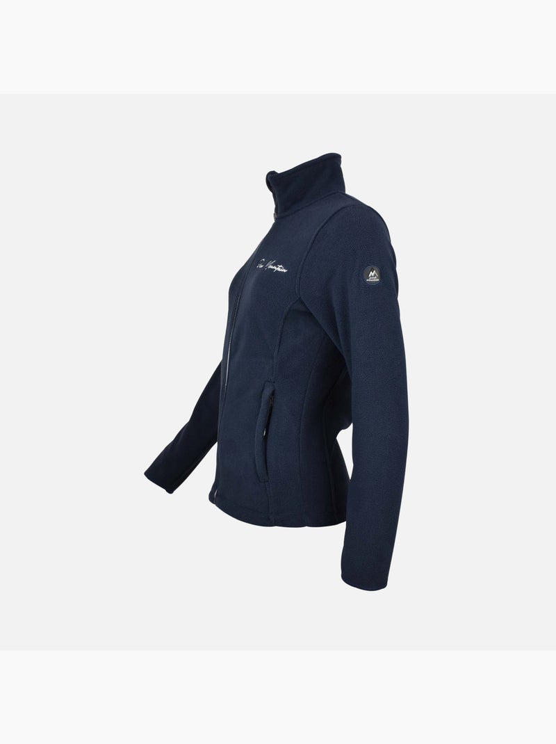 Blouson polaire   ASPADON - PEAK MOUNTAIN Bleu marine - Kiabi