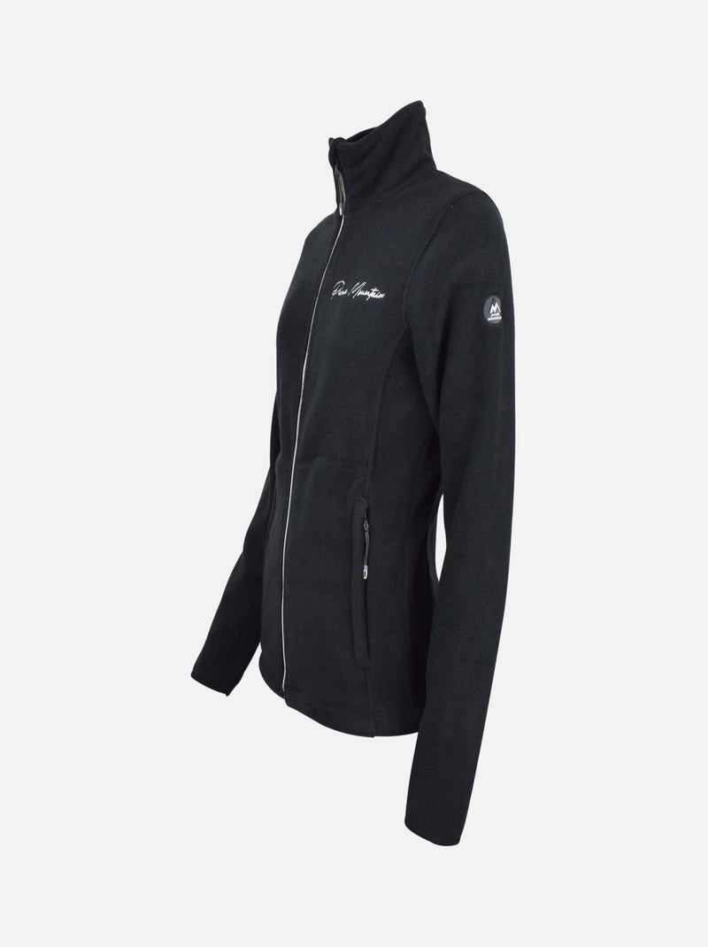 Blouson polaire   ASPADON - PEAK MOUNTAIN Noir Noir - Kiabi