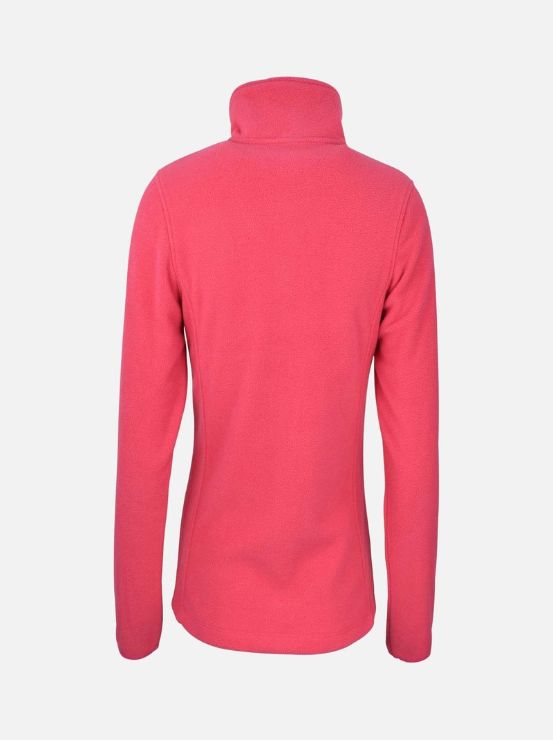 Blouson polaire   ASPADON - PEAK MOUNTAIN Rose fushia - Kiabi