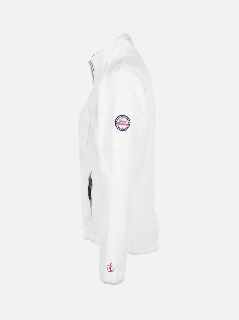 Blouson polaire   ASPOY - VENT DU CAP Blanc - Kiabi