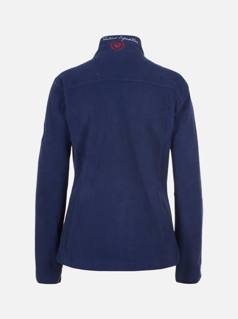 Blouson polaire   ASPOY - VENT DU CAP Bleu marine - Kiabi