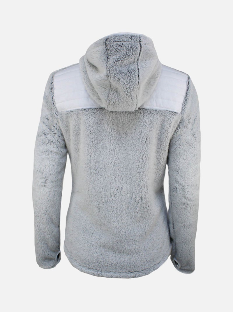 Blouson polaire   ASTONE - DEGRE CELSIUS Blanc - Kiabi