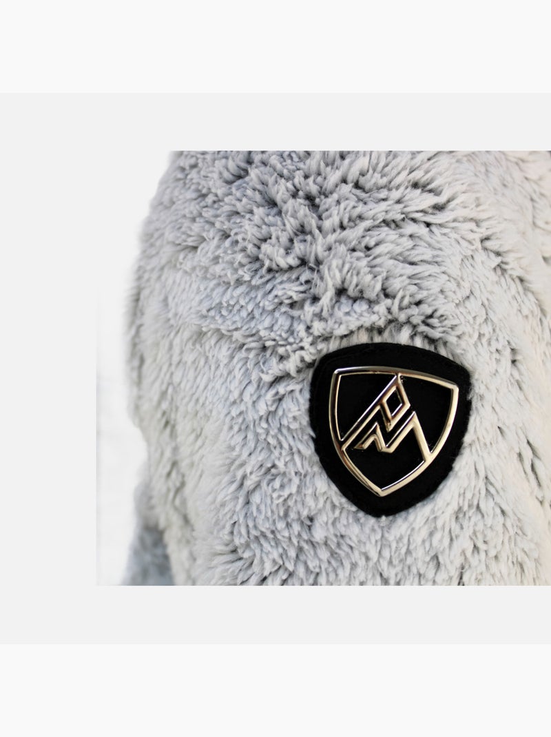 Blouson polaire   ASTRE - PEAK MOUNTAIN Blanc - Kiabi