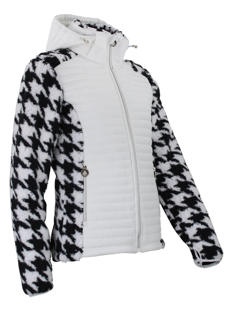 Blouson polaire   ASTRO - PEAK MOUNTAIN Blanc - Kiabi