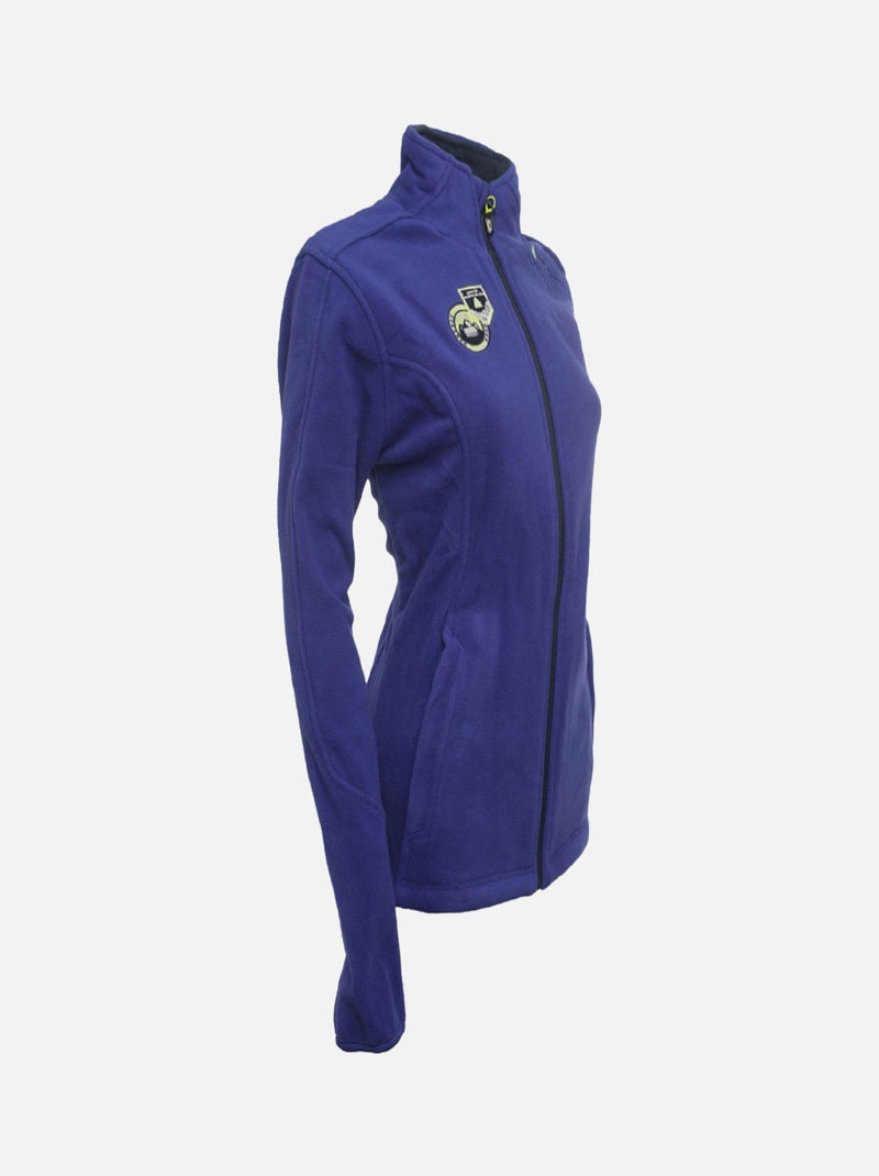 Blouson polaire   ASWEISS - PEAK MOUNTAIN Bleu - Kiabi