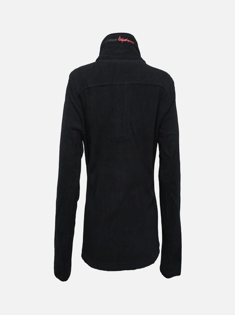 Blouson polaire   ASWEISS - PEAK MOUNTAIN Noir Noir - Kiabi