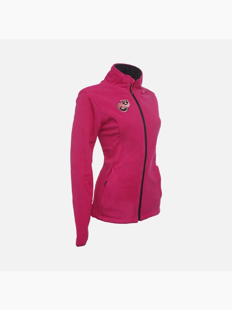 Blouson polaire   ASWEISS - PEAK MOUNTAIN Rose - Kiabi