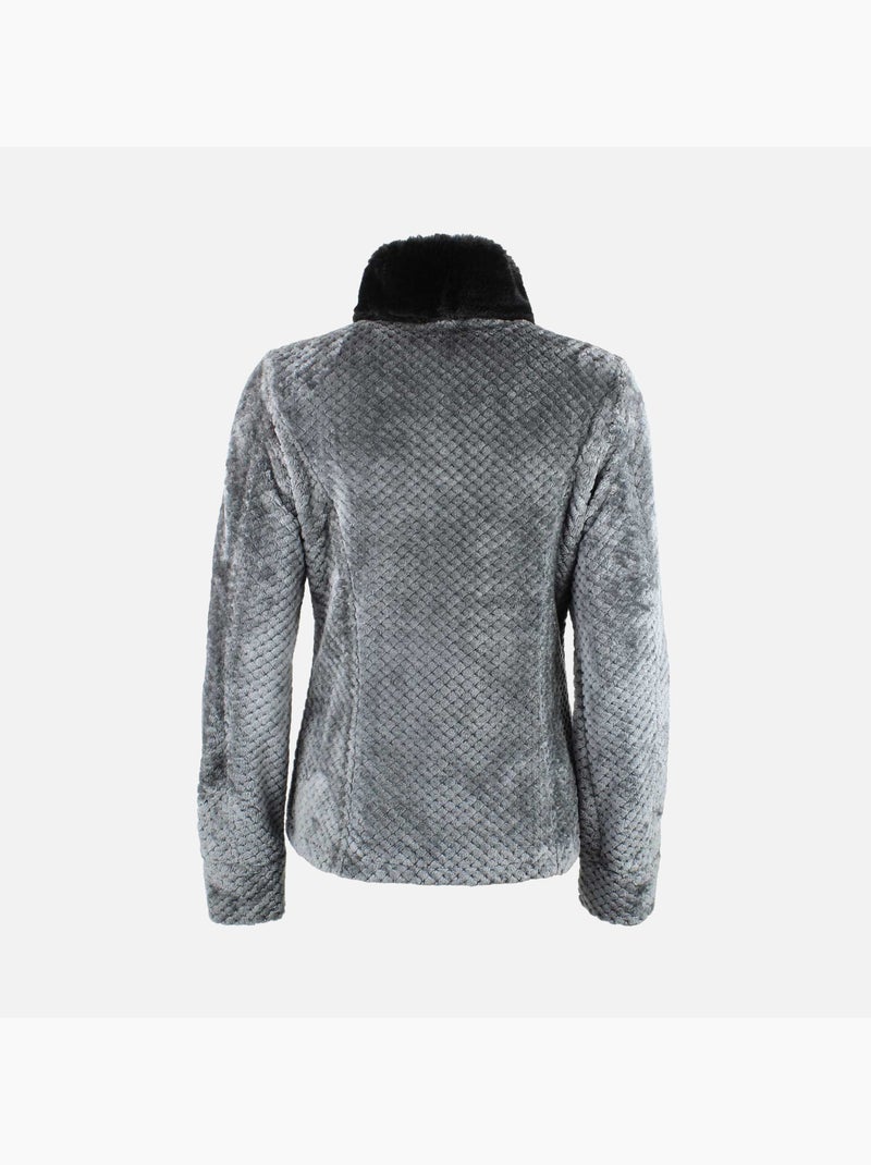 Blouson polaire   ATAWAY - PEAK MOUNTAIN Gris - Kiabi