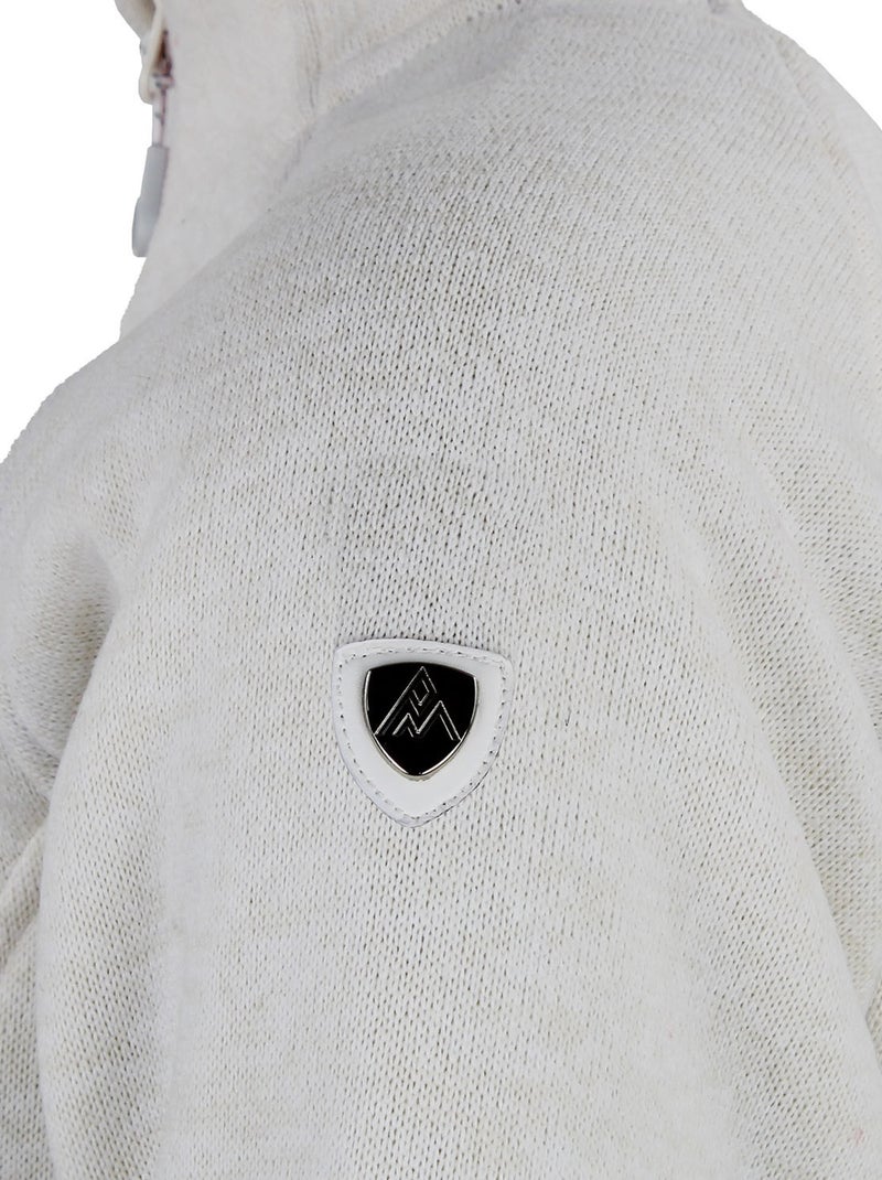 Blouson polaire ATOR - PEAK MOUNTAIN Ecru - Kiabi