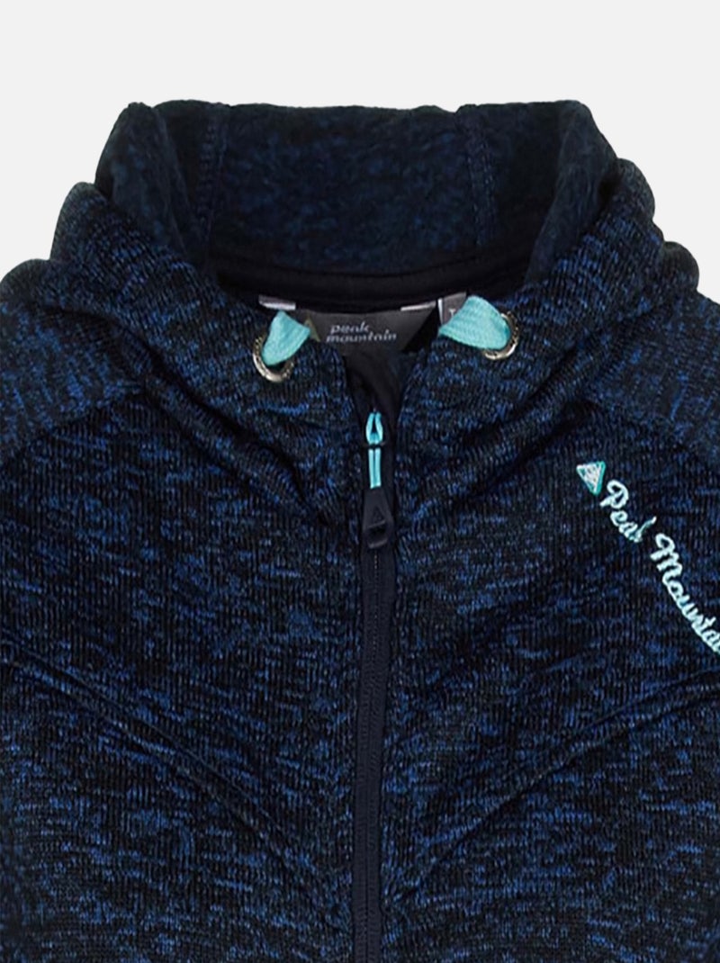 Blouson polaire   ATORA - PEAK MOUNTAIN Bleu marine - Kiabi