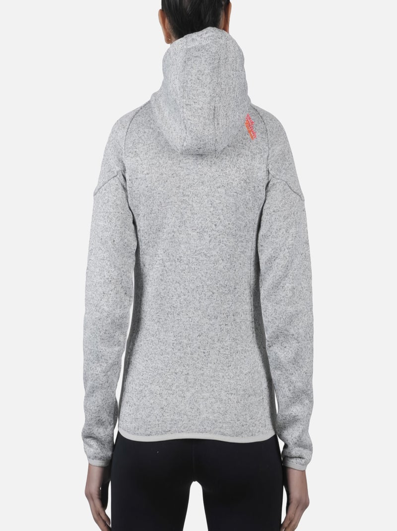 Blouson polaire   ATORA - PEAK MOUNTAIN Gris - Kiabi