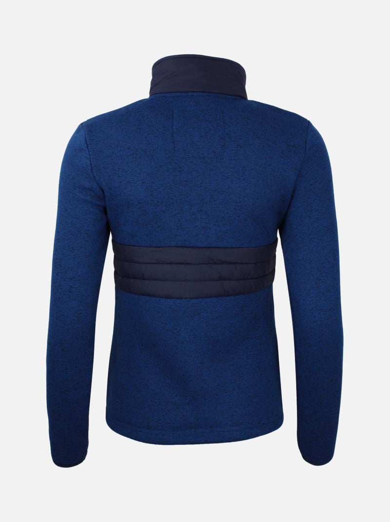 Blouson polaire   ATORMI - PEAK MOUNTAIN Bleu marine - Kiabi