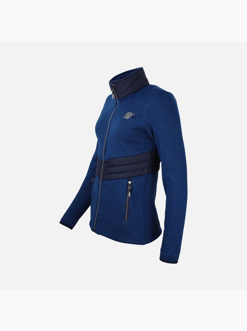 Blouson polaire   ATORMI - PEAK MOUNTAIN Bleu marine - Kiabi