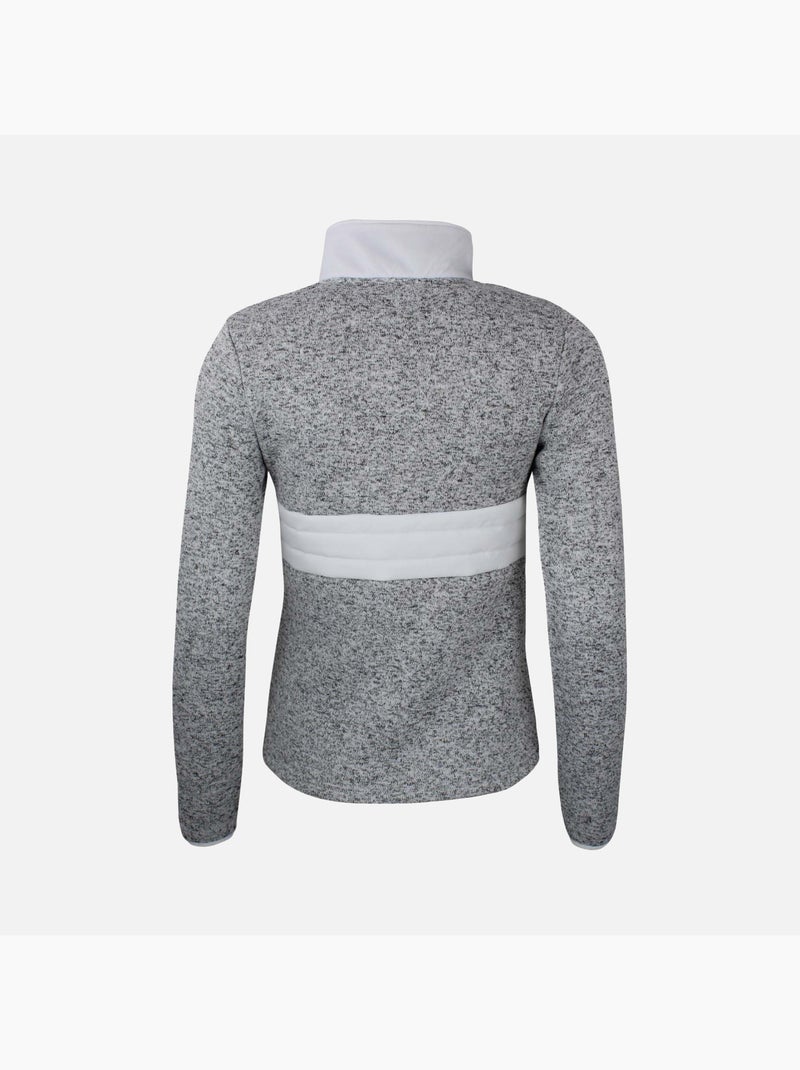 Blouson polaire   ATORMI - PEAK MOUNTAIN Gris - Kiabi