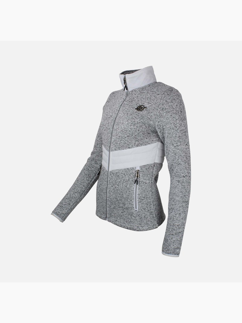 Blouson polaire   ATORMI - PEAK MOUNTAIN Gris - Kiabi