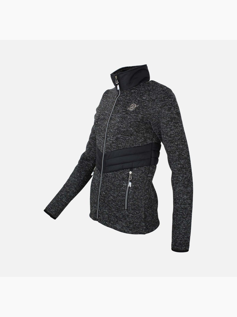 Blouson polaire   ATORMI - PEAK MOUNTAIN Noir Noir - Kiabi