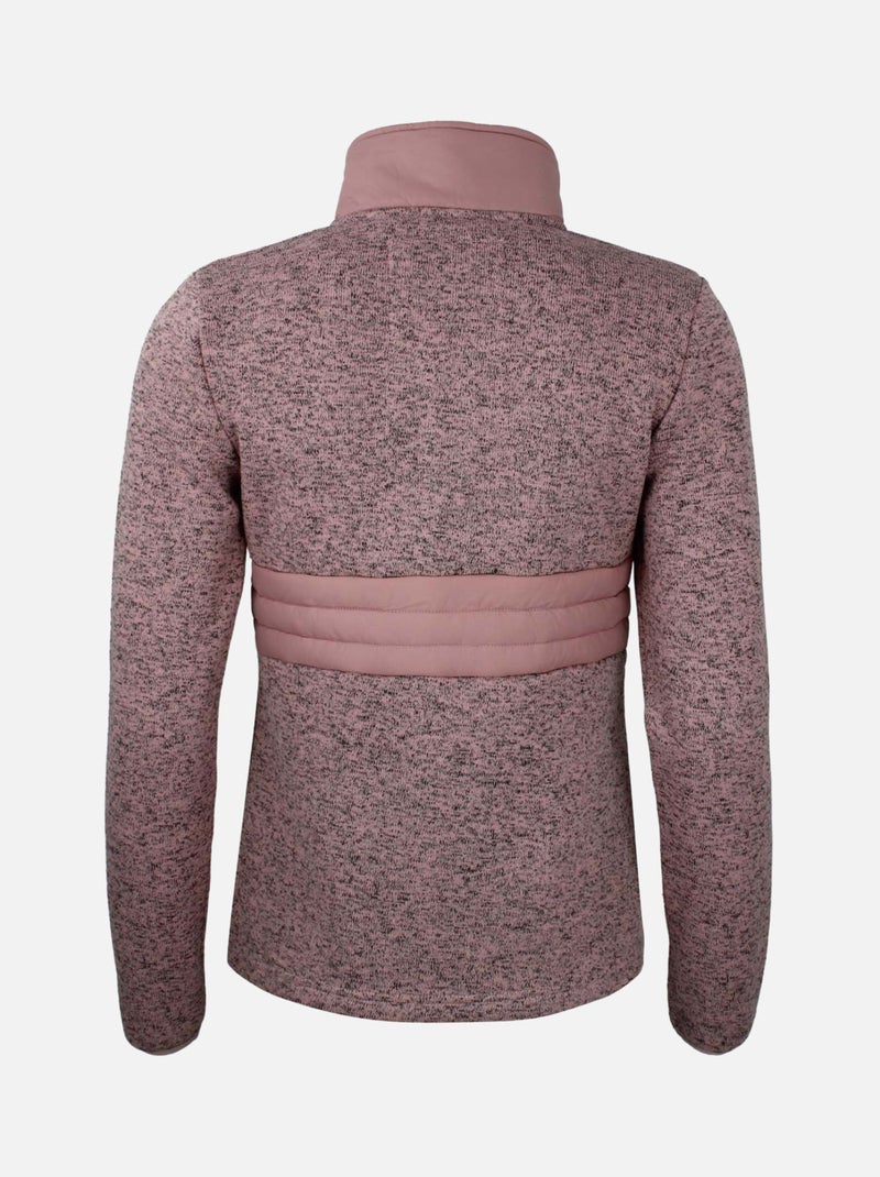 Blouson polaire   ATORMI - PEAK MOUNTAIN Rose - Kiabi