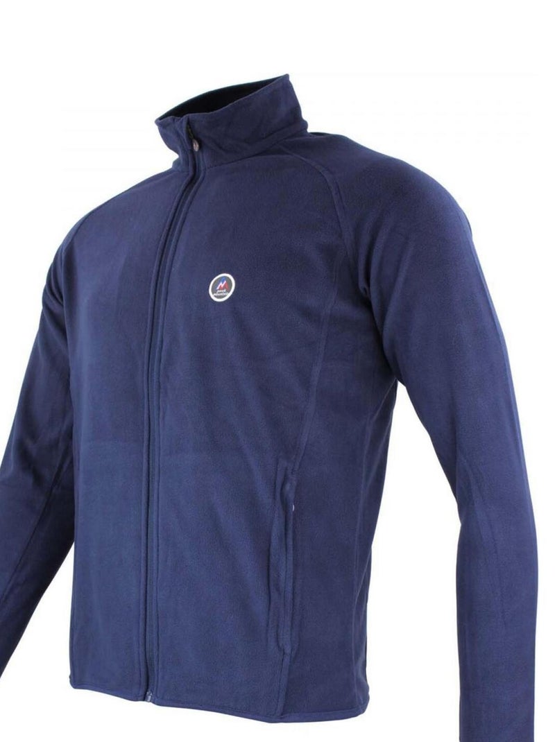 Blouson polaire   CAFONOR - PEAK MOUNTAIN Bleu marine - Kiabi