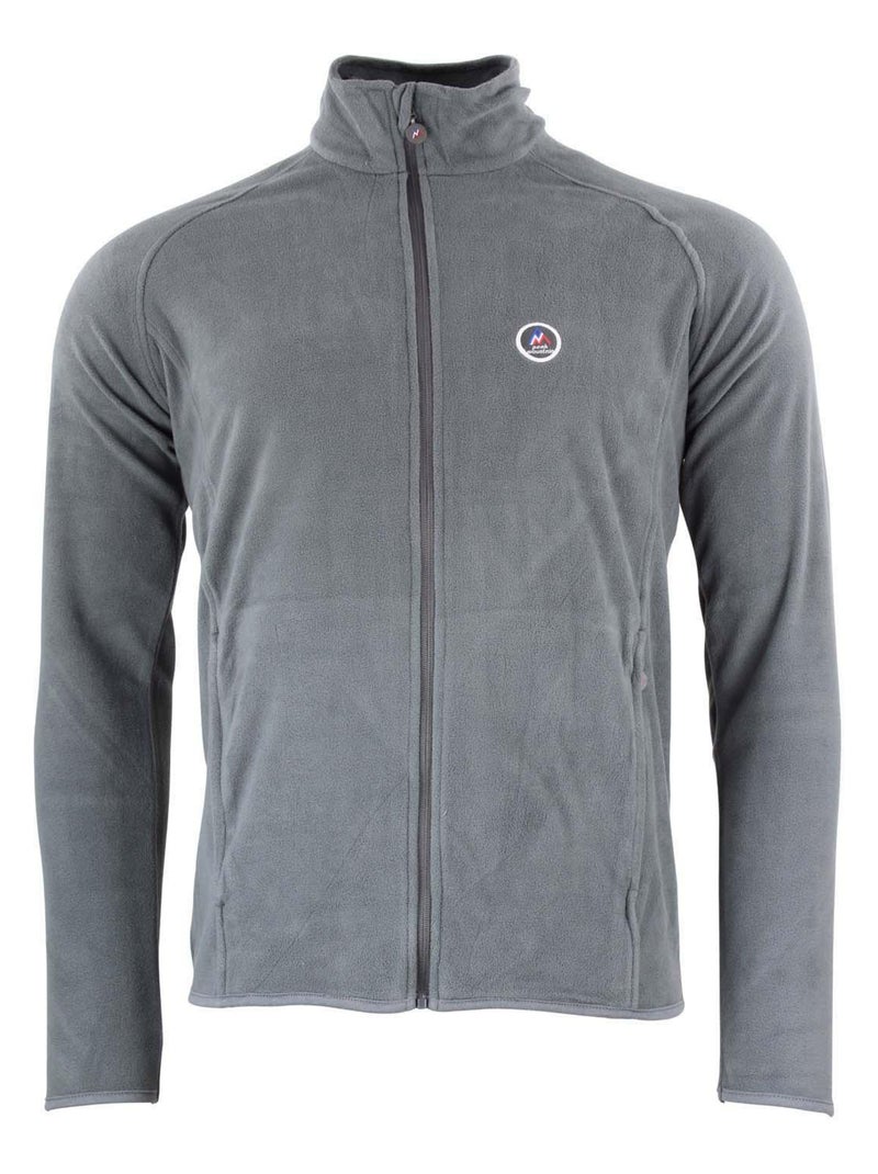 Blouson polaire   CAFONOR - PEAK MOUNTAIN Gris - Kiabi