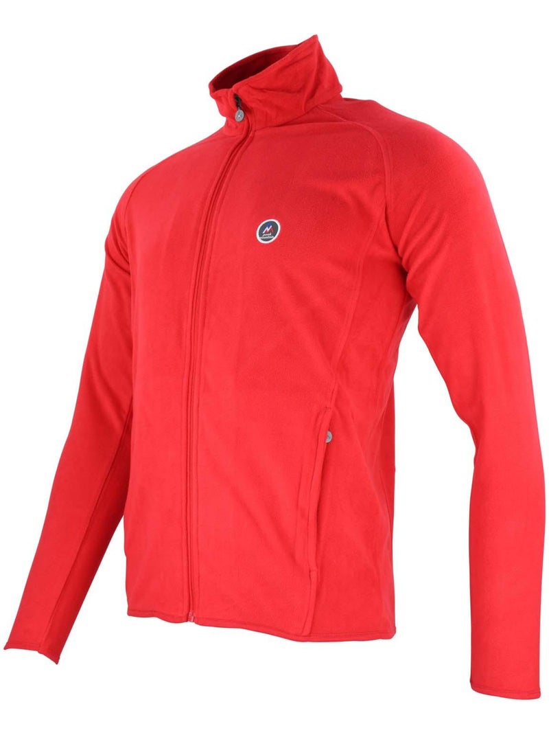 Blouson polaire   CAFONOR - PEAK MOUNTAIN Rouge - Kiabi