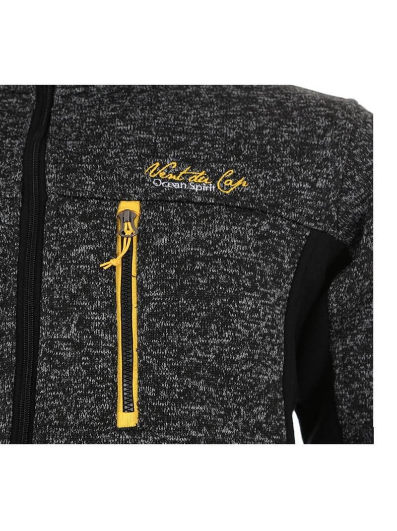Blouson polaire   CALASKA - VENT DU CAP gris anthracite - Kiabi