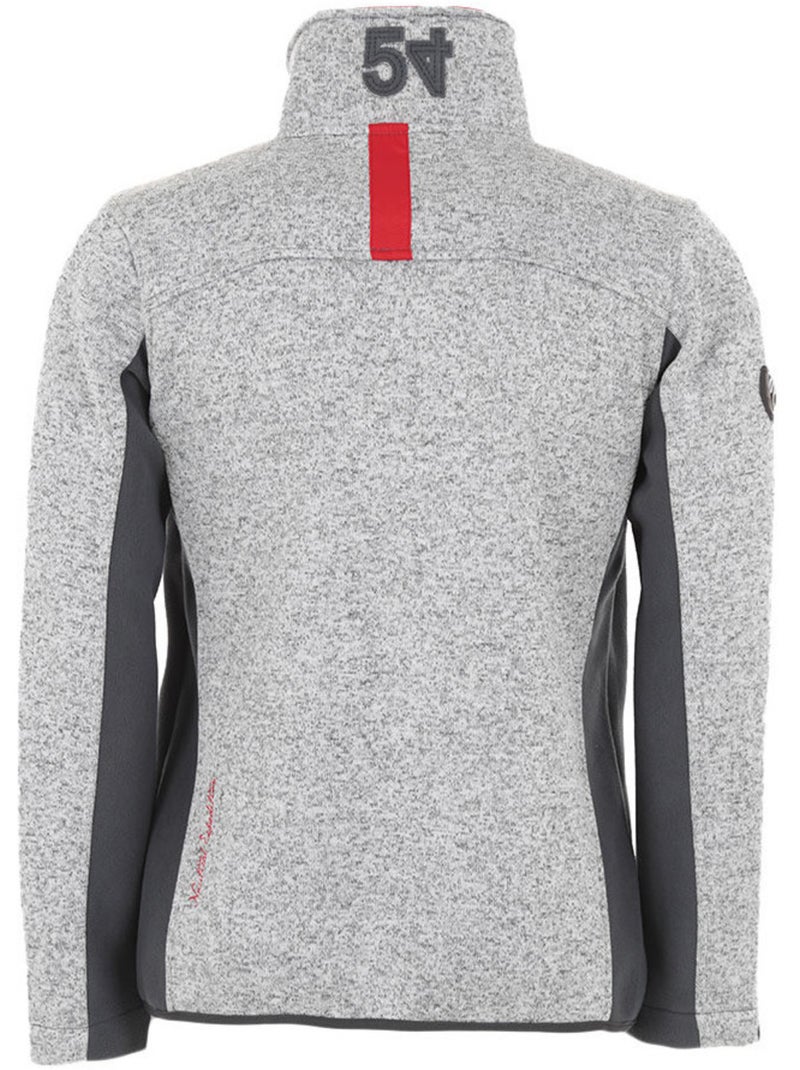 Blouson polaire   CALASKA - VENT DU CAP Gris clair - Kiabi