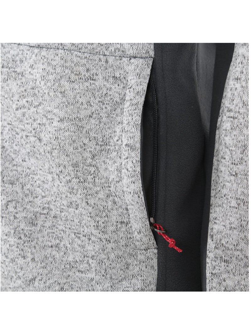 Blouson polaire   CALASKA - VENT DU CAP Gris clair - Kiabi