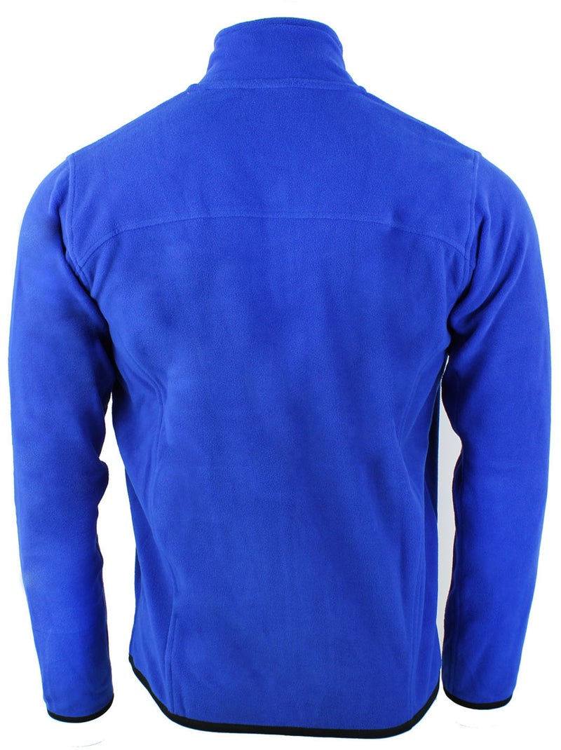 Blouson polaire   CALON - PEAK MOUNTAIN Bleu - Kiabi