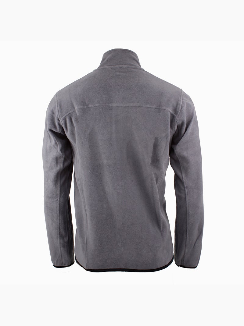 Blouson polaire   CALON - PEAK MOUNTAIN Gris - Kiabi