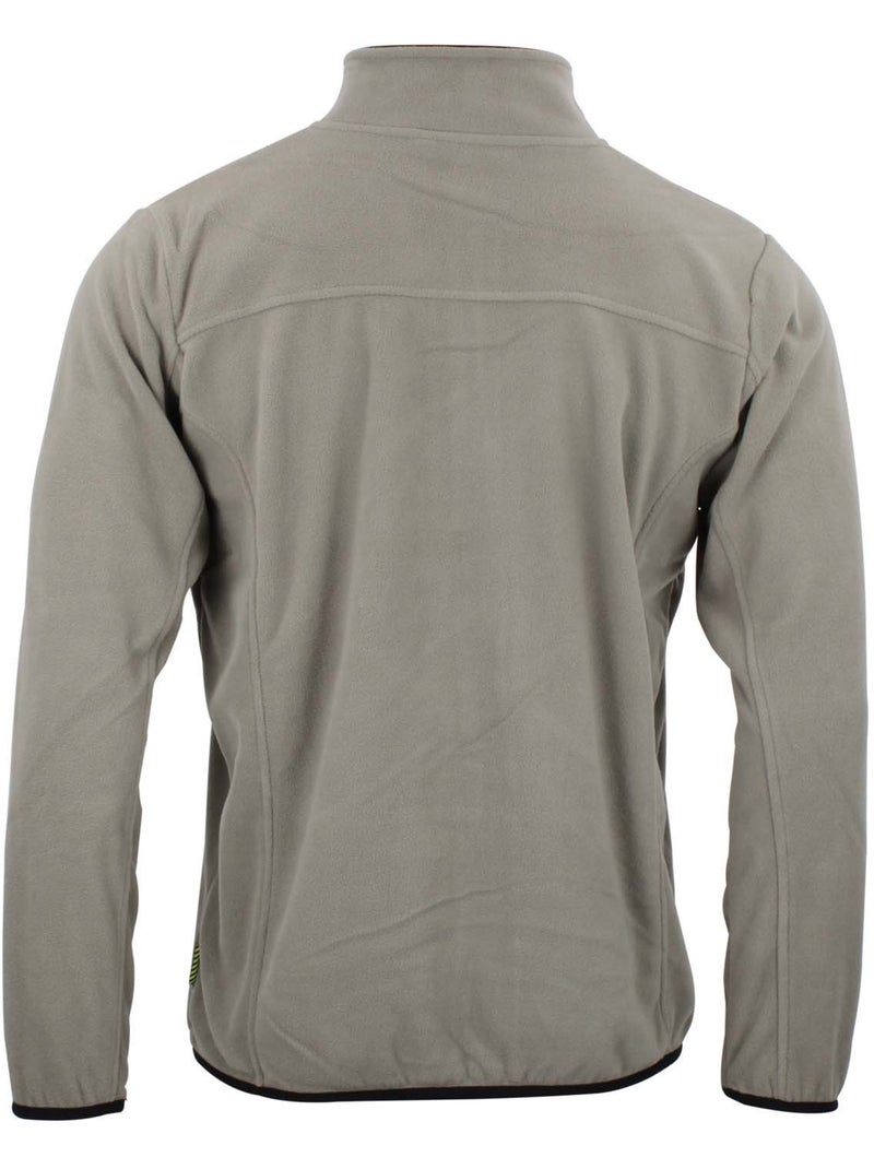 Blouson polaire   CALON - PEAK MOUNTAIN Gris taupe - Kiabi