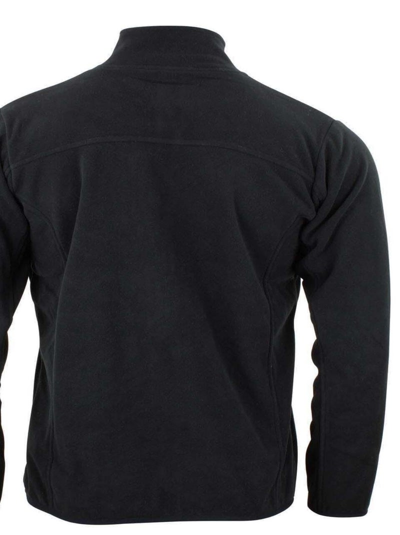 Blouson polaire   CALON - PEAK MOUNTAIN Noir Noir - Kiabi