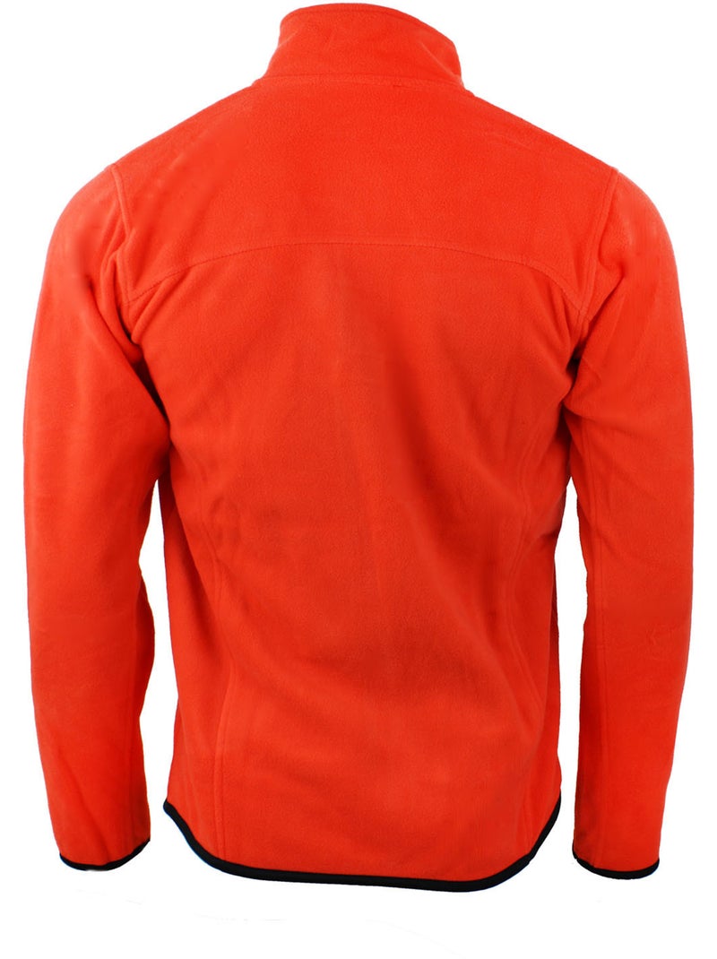 Blouson polaire   CALON - PEAK MOUNTAIN Orange - Kiabi